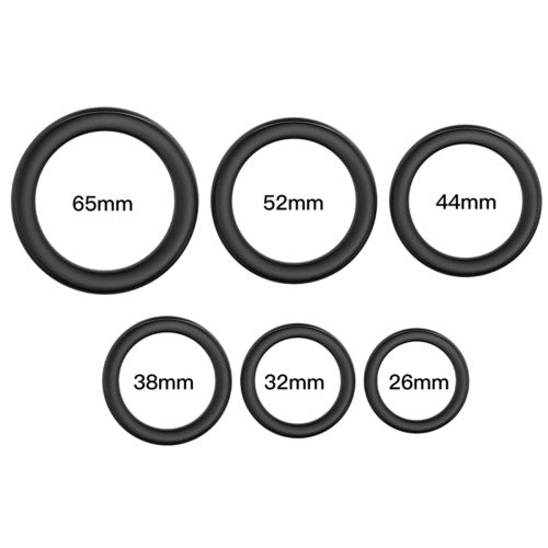 TOYBOY STAY HARD COMPLETE Silicone SET 6 pcs M-XL