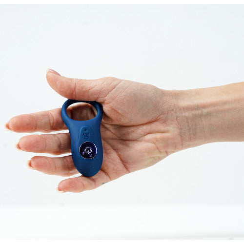 TOYBOX Sonic Blue vibrating penis ring ONE SIZE