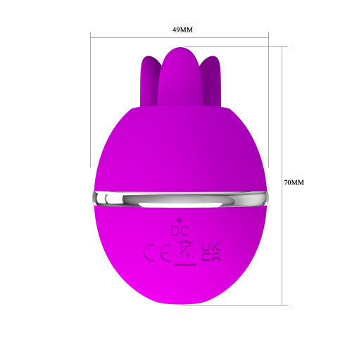PRETTY LOVE Gemini Ball with air-suction and licking function