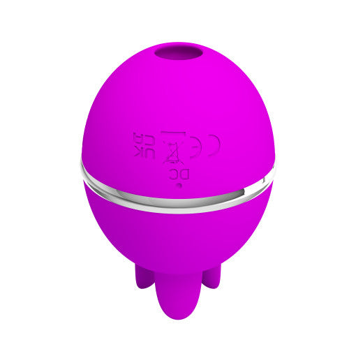 PRETTY LOVE Gemini Ball with air-suction and licking function