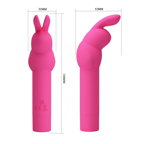 PRETTY LOVE GERARDO Bunny silicone vibrator 14 cm