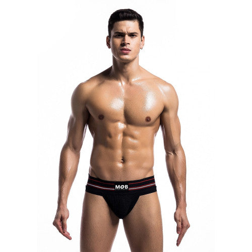 Fetish Classic Wide Jockstrap BLACK