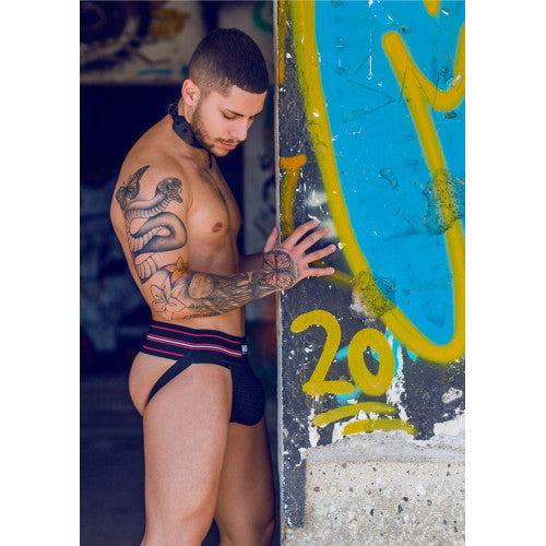 Fetish Classic Wide Jockstrap BLACK