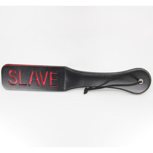 Naughty Toys SLAVE spanking leather Paddle 32 cm