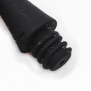 Black silicone anal cleaner enemator bulb