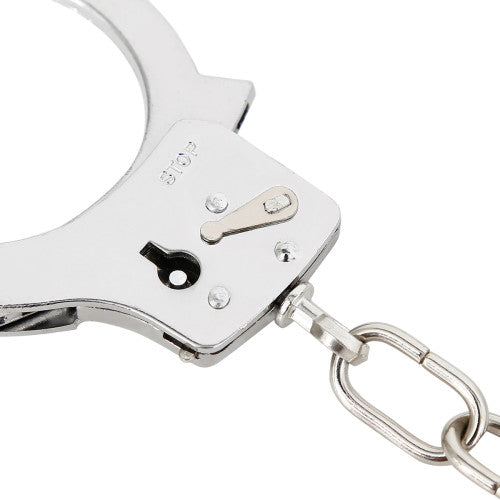 NAUGHTY TOYS heavy steel Police cuffs 220gr