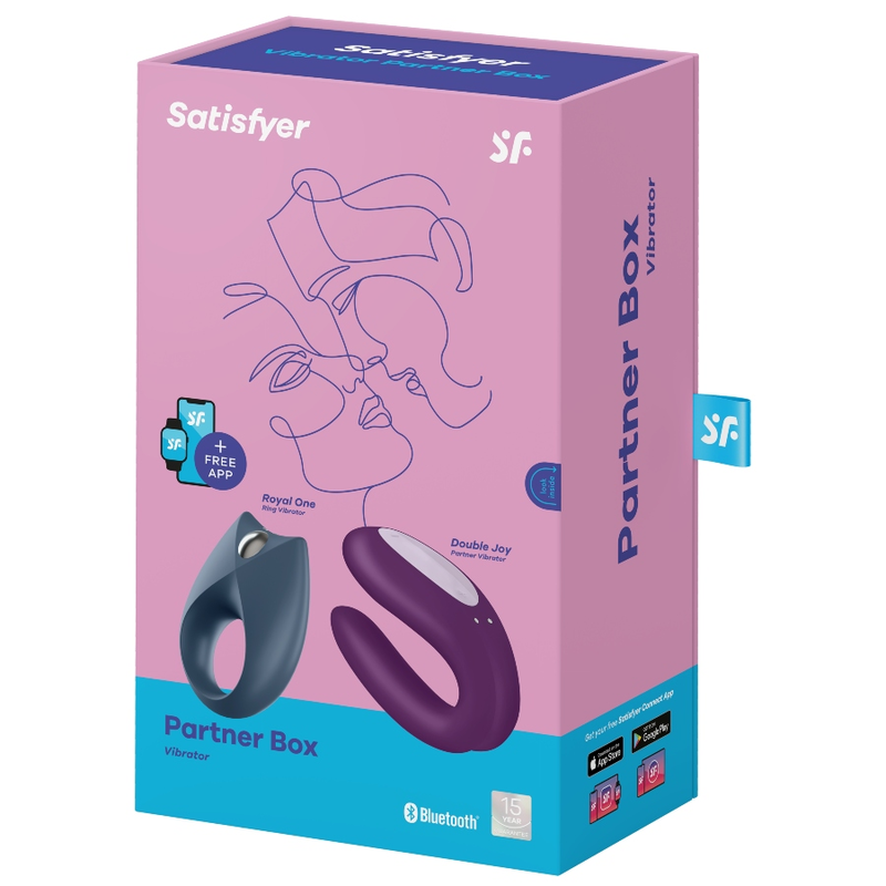 Satisfyer Partner Box 2 – Double Joy & Royal One Couples Set