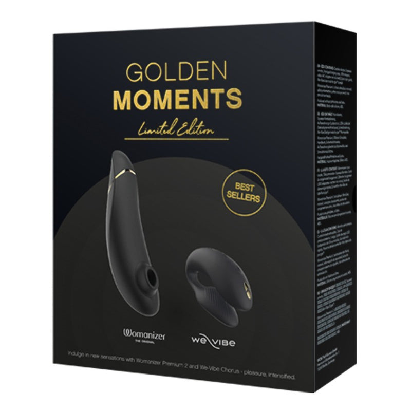 We-Vibe Chorus / Womanizer Premium 2 Golden Moments Black/Gold