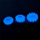 Lovetoy Lumino Play Set of 3 Penis Rings – Blue Glow