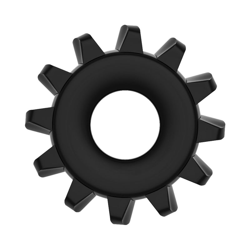 Lovetoy Power Plus Penis Ring Black (1.6 cm)
