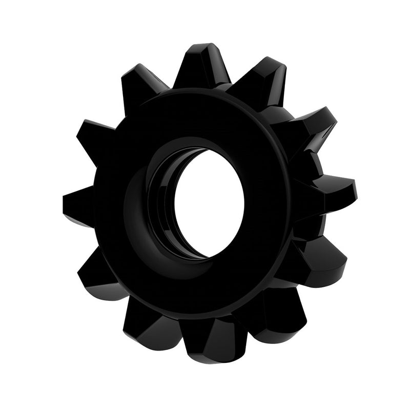 Lovetoy Power Plus Penis Ring Black (1.6 cm)