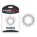 Lovetoy Power Plus Penis Ring Transparent (1.6 cm)