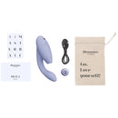 Womanizer Duo 2 Διεγέρτης Κλειτορίδας και Σημείου G Μωβ