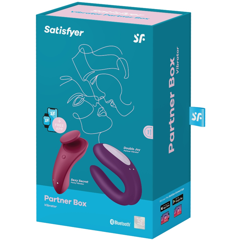Satisfyer Partner Box 1 – Double Joy & Sexy Secret Couples Set