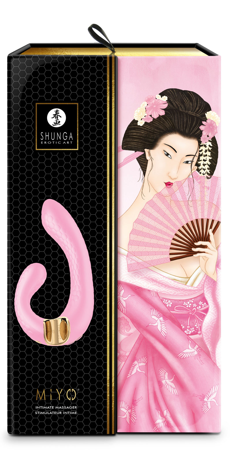 Shunga Miyo USB Massager – Rose