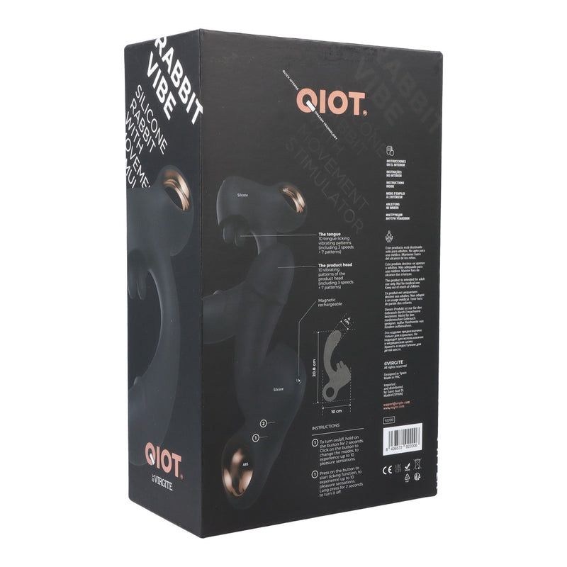 Virgite Qiot Rabbit Vibe Model 1 – Dual Motor Rabbit Vibrator