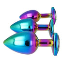 Pick&Love Rainbow Crystal Butt Plug Set