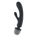 Satisfyer Triple Lover Massager – Rabbit & Wand Vibrator (Grey, 24 cm)