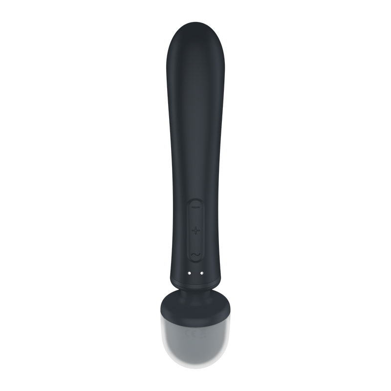 Satisfyer Triple Lover Massager – Rabbit & Wand Vibrator (Grey, 24 cm)
