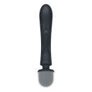 Satisfyer Triple Lover Massager – Rabbit & Wand Vibrator (Grey, 24 cm)