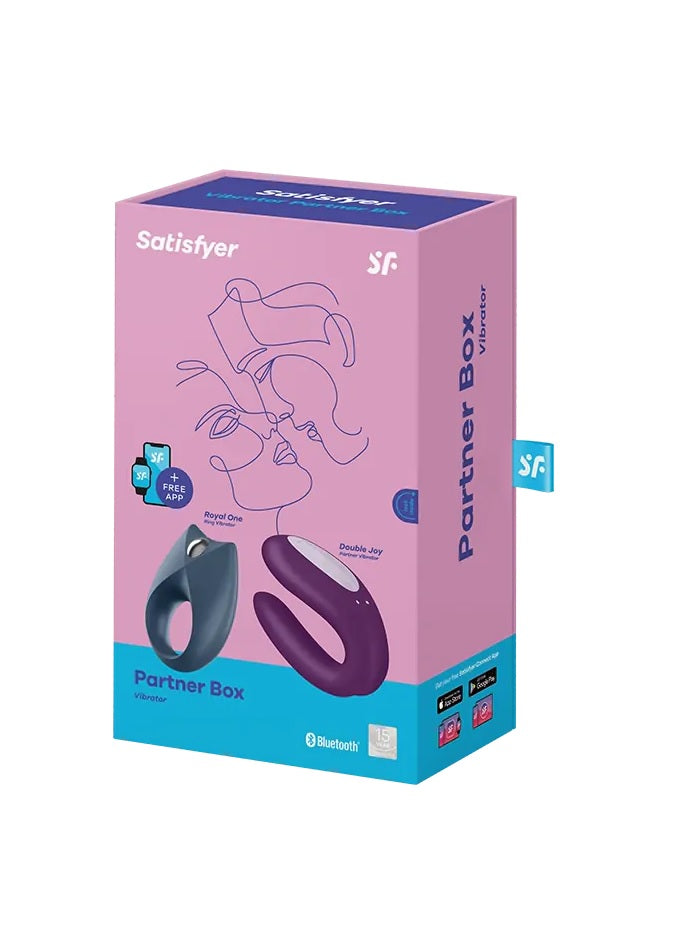 Satisfyer Partner Box 2 – Double Joy & Royal One Couples Set