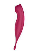 Satisfyer Twirling Pro Connect App Dark Red Hybrid Air Pulse Vibrator