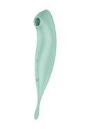 Satisfyer Twirling Pro Air Pulse Stimulator & Vibrator App Green