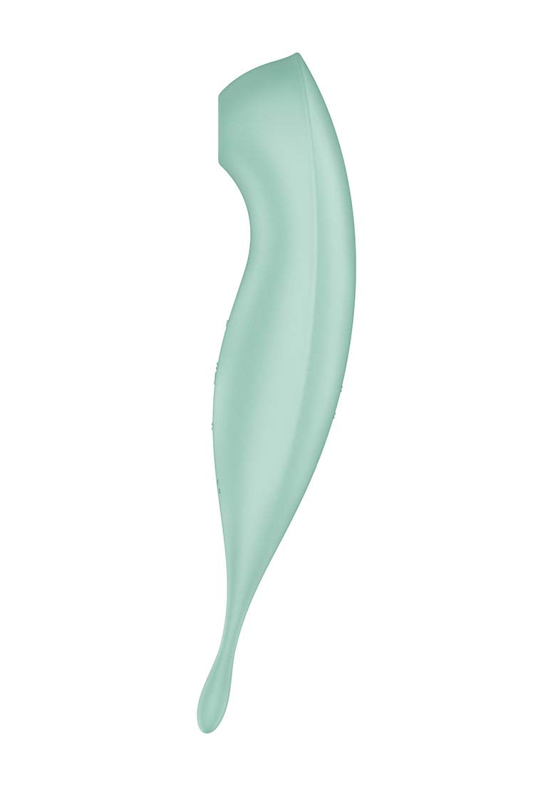 Satisfyer Twirling Pro Air Pulse Stimulator & Vibrator App Green