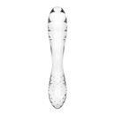 Dazzling Crystal 1 - Glass Dildo - Transparent