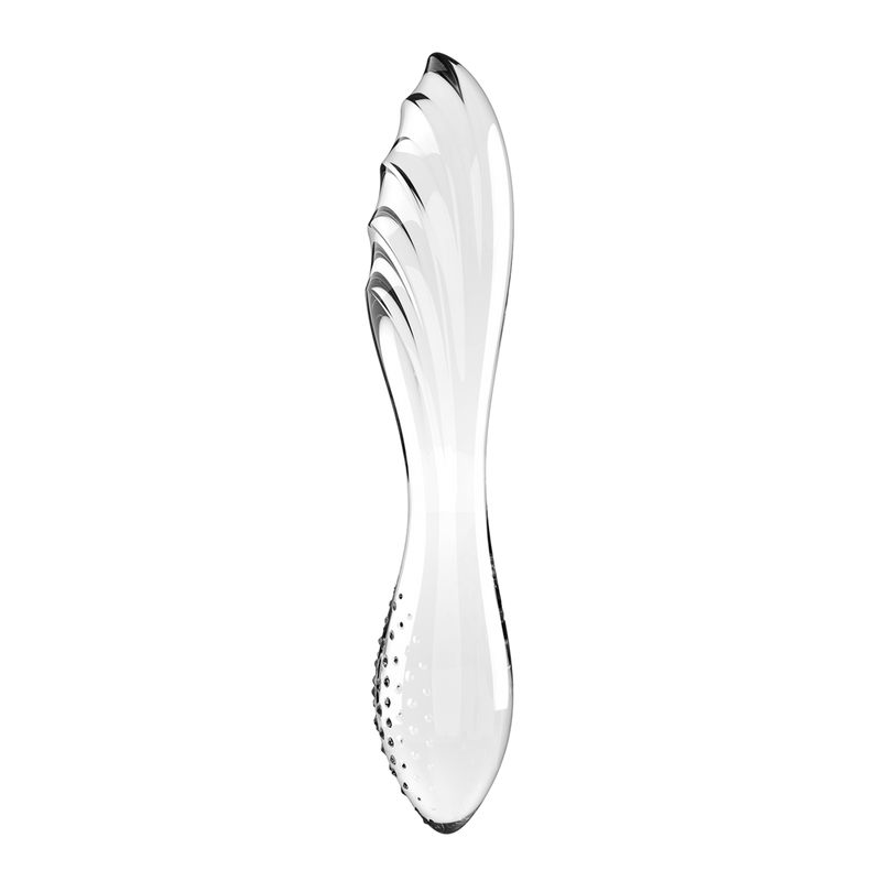 Satisfyer Dazzling Crystal 1 Glass Dildo Clear