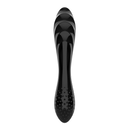 Dazzling Crystal 1 - Glass Dildo - Black