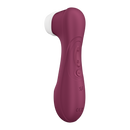 Pro 2 Generation 3 - Double Air Pulse Vibrator - Liquid Air and Connect App - Wine Red