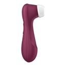 Pro 2 Generation 3 - Double Air Pulse Vibrator - Liquid Air and Connect App - Wine Red