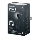 Pro 2 Generation 3 - Double Air Pulse Vibrator - Liquid Air and Connect App - Black