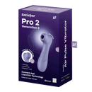Pro 2 Generation 3 - Double Air Pulse Vibrator - Liquid Air and Connect App - Lila