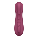 Pro 2 Generation 3 - Double Air Pulse Vibrator - Liquid Air - Wine Red