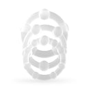 Crushious Triple Bead Cockring Set – Clear