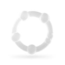 Crushious Triple Bead Cockring Set – Clear