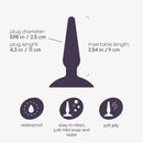 Crushious Jolly Plug – Lilac Silicone Anal Plug