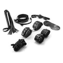 Crushious Punisher 8-Piece Bondage Kit Black