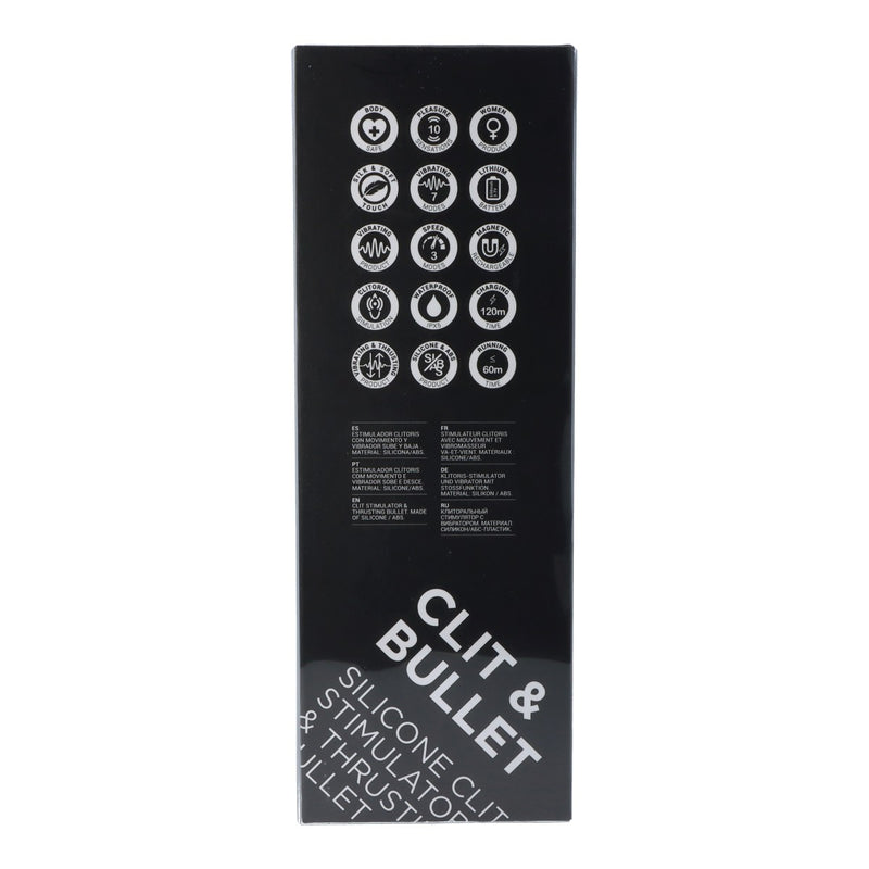 Virgite Qiot Clitoral Stimulator with Thrusting Bullet