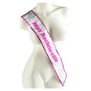 Miss Bachelorette Flashing Party Sash