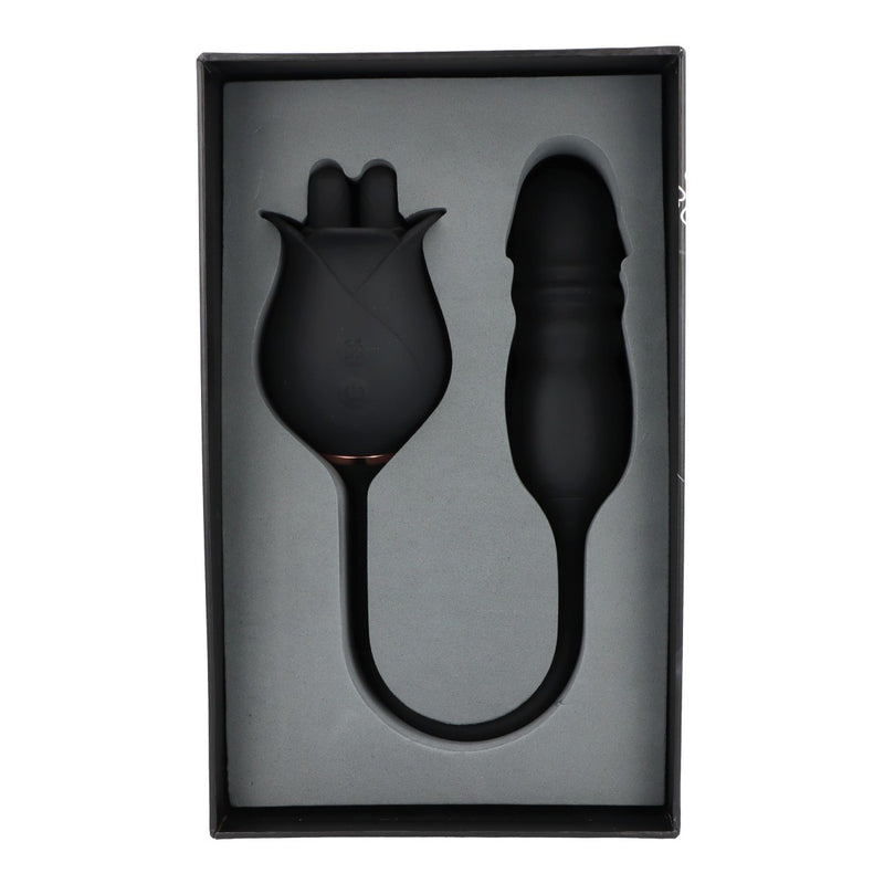 Virgite Qiot Clitoral Stimulator with Thrusting Bullet