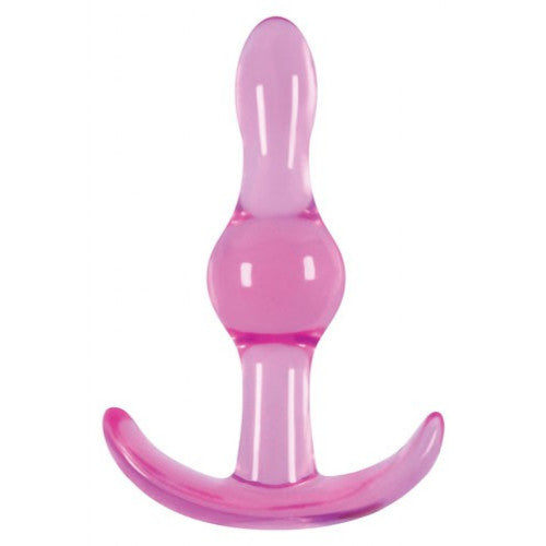 Pink Jelly Rancher T shape Butt Plug