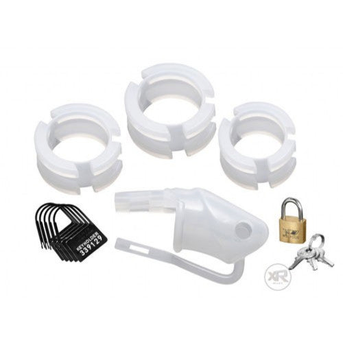 Sado Chamber Male Silicone Chastity Device