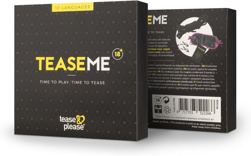Time to Play Time to Tease Couples Game