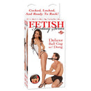 Fetish Fantasy Deluxe Ball Gag with Black Dildo