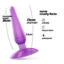 Crushious Jolly Plug – Lilac Silicone Anal Plug