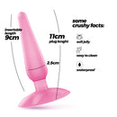 Crushious Jolly Plug – Pink Silicone Anal Plug