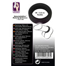 Black Velvets Black Silicone Cock Ring 3.2 cm